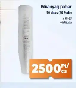 Goods Market Műanyag pohár ajánlat