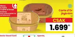 Spar Carte d'Or jégkrém ajánlat