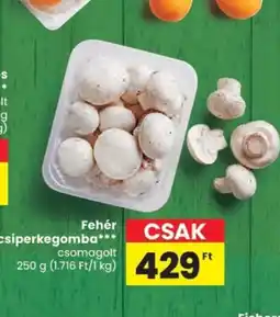 Spar Fehér csiperkegomba ajánlat