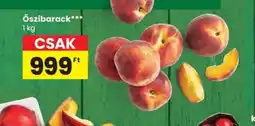 Spar Őszibarack ajánlat