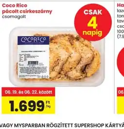 Spar Coco Rico pácolt csirkeszárny ajánlat