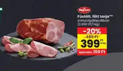 Spar Regnum Füstölt, főtt tarja ajánlat