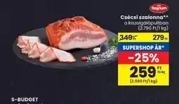 Spar Csécsi szalonna ajánlat