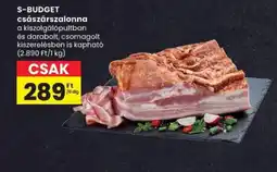 Spar S-Budget császárszalonna ajánlat