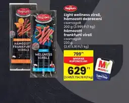 Spar Regnum Light wellness virsli, hámozott debreceni ajánlat
