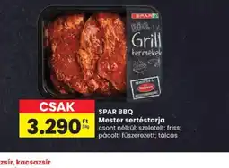 Spar Spar BBQ Mester sertéstarja ajánlat