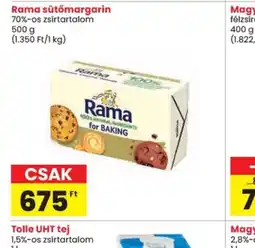 Spar Rama sütőmargarín ajánlat