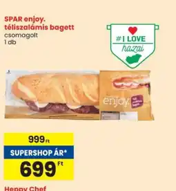 Spar SPAR enjoy. téliszalámis bagett ajánlat