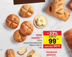 Spar Spar Zsemle ajánlat