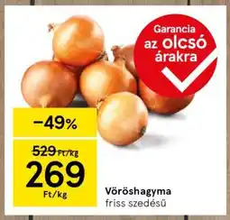Tesco Vöröshagyma ajánlat