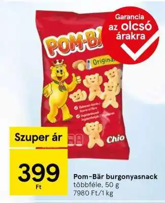 Tesco Pom-Bär burgonyasnack ajánlat