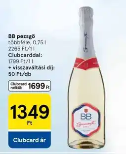 Tesco BB pezsgő ajánlat