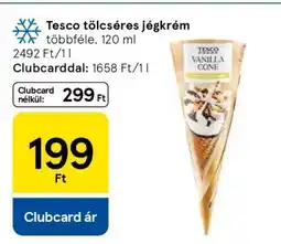 Tesco Tesco tölcséres jégkrém ajánlat