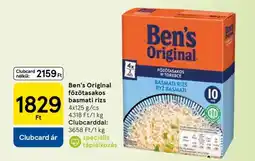 Tesco Ben's Original főzőtasakos basmati rizs ajánlat