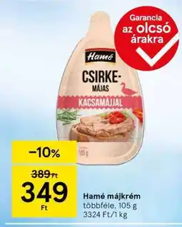 Tesco Hamé Majkrém ajánlat