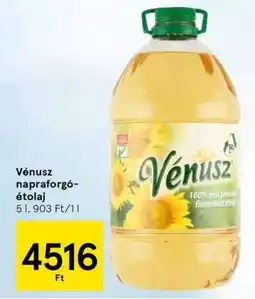 Tesco VÉNUSZ Napraforgó-étolaj ajánlat