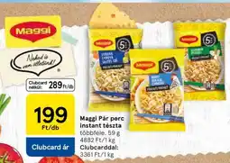 Tesco Maggi Pár perc instant tészta ajánlat