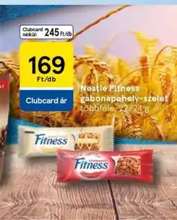 Tesco Nestlé Fitness Gabonapehely-szelet ajánlat