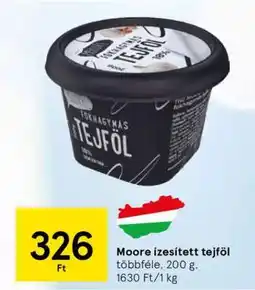 Tesco MOORE Ízesített tejföl ajánlat
