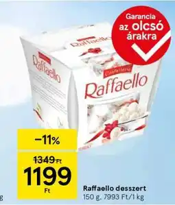 Tesco Raffaello desszert ajánlat