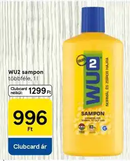Tesco WU2 Sampon ajánlat
