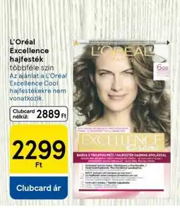 Tesco L'Oréal Excellence hajfesték ajánlat