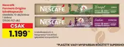 Spar Nescafé Farmers Origins kávékapszula ajánlat