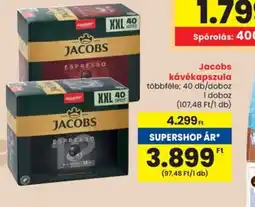 Spar Jacobs kávékapszula ajánlat