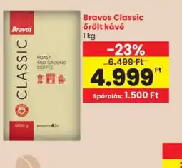Spar Bravos Classic őrölt kávé ajánlat