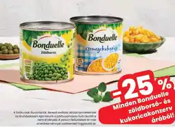 Spar Minden Bonduelle zöldbors- és kukoricakonzerv árábl! ajánlat