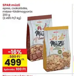 Spar Spar Müzli ajánlat
