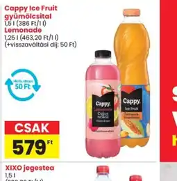 Spar Cappy Ice Fruit gyümölcsital ajánlat