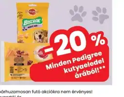 Spar Minden Pedigree kutyaeledel árábl! ajánlat