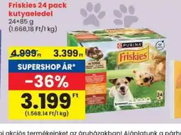 Spar Friskies 24 pack kutyaeledel ajánlat
