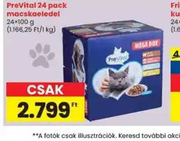 Spar PreVital 24 pack macskaeledel ajánlat