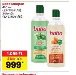 Spar Baba sampon ajánlat