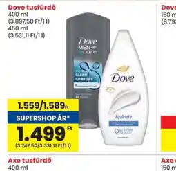 Spar Dove tusfürdő ajánlat