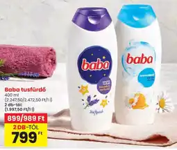 Spar Baba tusfürdő ajánlat