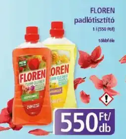 FLOREN padlótisztító