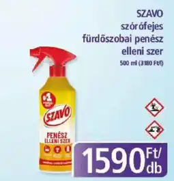 SZAVO szórófejes fürdőszobai penész elleni