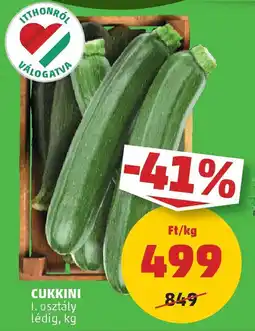 PENNY Cukkini ajánlat