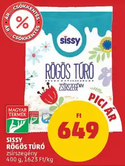 PENNY Sissy Rögös túró ajánlat