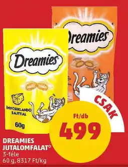 PENNY Dreamies Jutalomfalat ajánlat