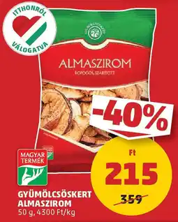 PENNY Gyümölcsöskert almaszirom ajánlat
