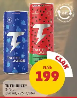 PENNY Tutti juice ajánlat