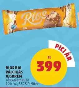 PENNY Rios Big Pálcikás jégkrém ajánlat