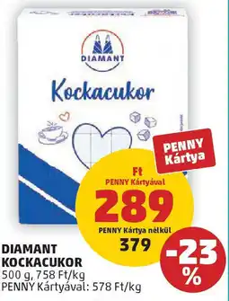 PENNY Diamant kockacukor ajánlat