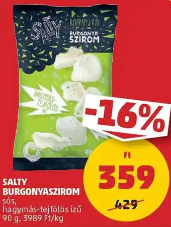 PENNY Salty Burgonyaszirom ajánlat