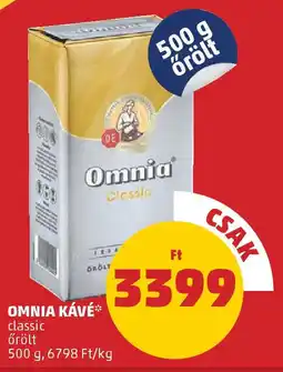 PENNY Omnia kávé ajánlat