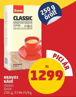 PENNY Bravos kávé ajánlat